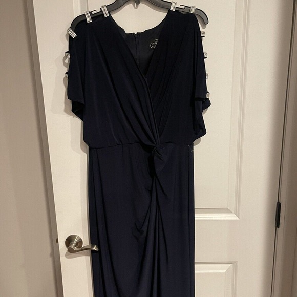Alex Evenings Midnight Blue Maxi Dress - Picture 4 of 9